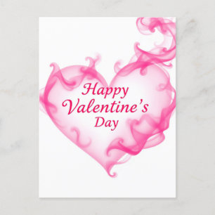 Valentijnsdag viering van de liefde briefkaart