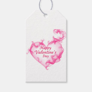Valentijnsdag viering van de liefde cadeaulabel