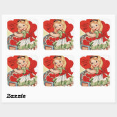  Valentijnsdag Vierkante Sticker (Vel)