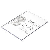 Valentijnsdag – Vintage Cherubs & Liefdesboodschap Notitieboek (Linkerzijde)