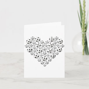 Valentijnsdag Voetbal Hart Drip Srt Liefde Valenti Kaart