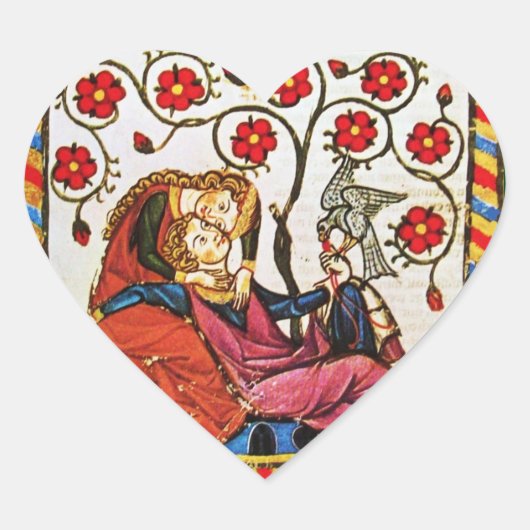 Valentijnsdag VOOR ETERNALE LAPTOP Hart Sticker (Voorkant)