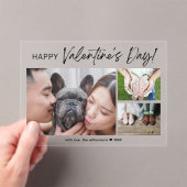 Valentijnsdag voor fotopenseelscript voor collage- acryl uitnodigingen (Insitu (Draagbaar))