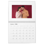 Valentijnsdag voor gekoppelde fotocollage kalender (Jan 2026)