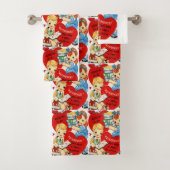 Valentijnsdag voor handdoeksets bad handdoek (Insitu)