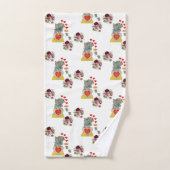 Valentijnsdag voor handdoeksets bad handdoek (Handdoek)