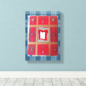 Valentijnsdag voor het afdrukken van gerasterd Can (Insitu (Houten vloer))