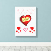 Valentijnsdag voor het afdrukken van gerasterd Can (Insitu (Houten vloer))