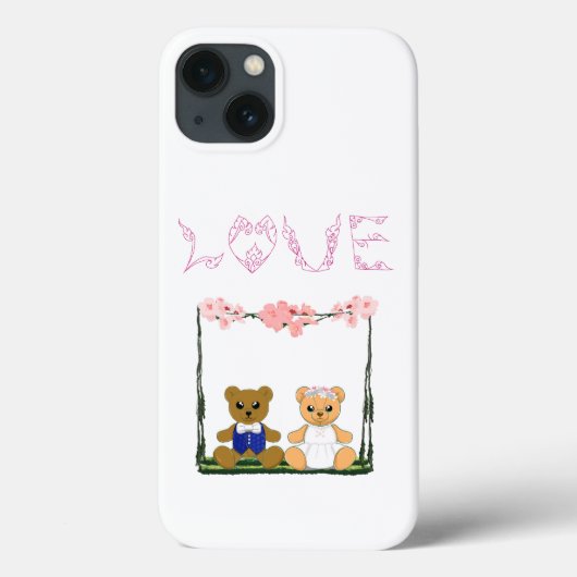 Valentijnsdag voor iPhone / iPad case (Achterkant)