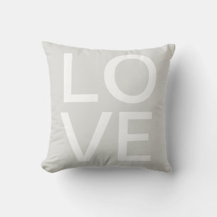 VALENTIJNSDAG voor LOVE-teken typogradiodemodus he Kussen