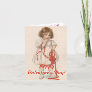 Valentijnsdag voor papier voor poppen feestdagen kaart