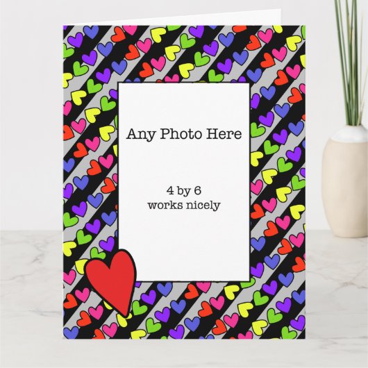 Valentijnsdag voorstel kaart (Voorkant)