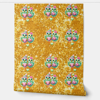 Valentijnsdag Wallpaper Love-Themd Behang