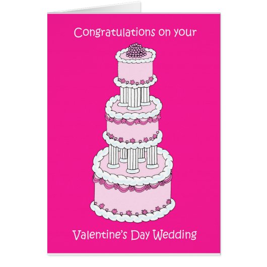 Valentijnsdag Wedding Gefeliciteerd (Voorkant)
