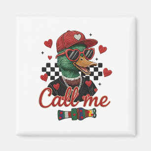Valentijnsdag Wilde Eend Jacht Haak Haken Magneet