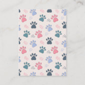 Valentijnsdag XOXO Pet Dog Foto Klaslokaal Kinder Notitiekaartje (Achterkant)