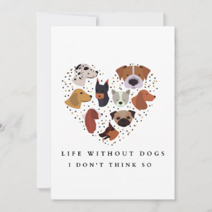 Valentijnsdag XOXO Schattige Huisdier Puppies Hond Feestdagenkaart