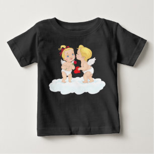 Valentijnsdag zoende Cupids