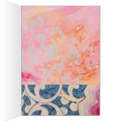 VALENTIJNSDAG ZWART EN PINK PEACOCK (Binnen (Rechts))