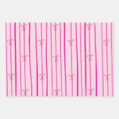 Valentijnsdagen, harten & bogen inpakpapier vel (Voorkant 2)