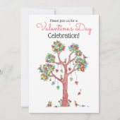 Valentijnsdagfeest Kaart (Voorkant)