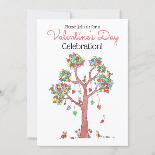 Valentijnsdagfeest Kaart