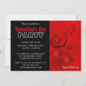 Valentijnsdagfeestje Kaart (Voorkant)