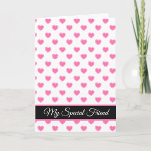 Valentijnsdagkaart - Mijn speciale vriend Feestdagen Kaart