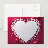 Valentijnsdagontwerp Briefkaart (Voorkant / Achterkant)