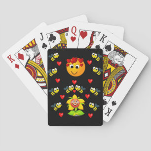 Valentijnse afspeelkaartdeck pokerkaarten