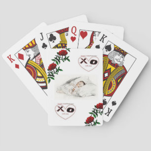 Valentijnse afspeelkaartdeck speelkaarten
