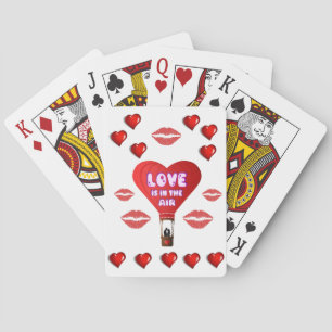 Valentijnse afspeelkaartdeck speelkaarten