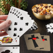 Valentijnse afspeelkaartdeck speelkaarten (Insitu)