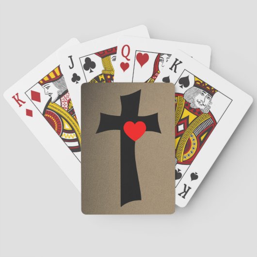 Valentijnse afspeelkaartdeck speelkaarten (Achterkant)
