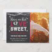 Valentijnse Baby Zwangerschap Feestdagenkaart (Voorkant)