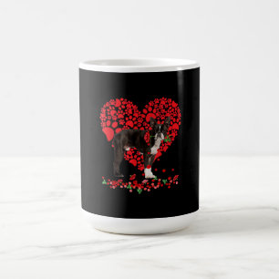 Valentijnse Boston Terrier Heart Dog Dad Dog mama Koffiemok