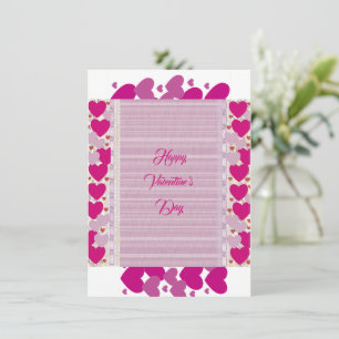 Valentijnse Boyvriend Paars Hearts Romantic Quote