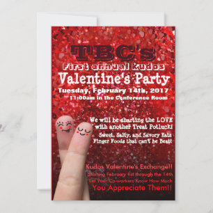 Valentijnse brochure kaart