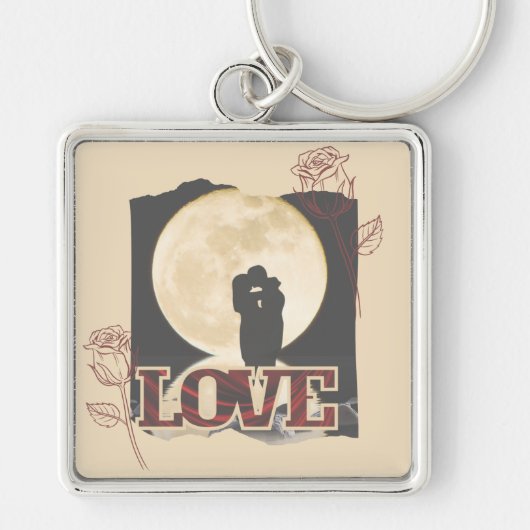 Valentijnse  cadeau sleutelhanger (Voorkant)