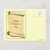 Valentijnse capsules Feestdagenkaart (Achterkant)