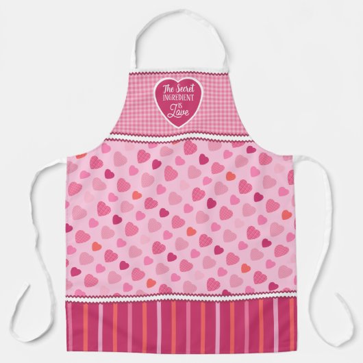 Valentijnse Chef Schort (Voorkant)