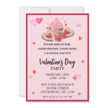 Valentijnse Cupcakes, koekjes en Sweets Party