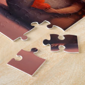 Valentijnse egelvormige cartoon puzzel (Zijkant)