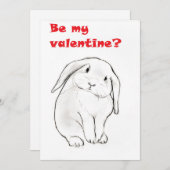 Valentijnse  feestdagenkaart (Voorkant / Achterkant)