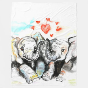 Valentijnse ❤ - fleece deken