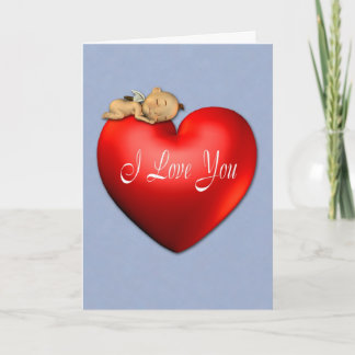 Valentijnse garantiecupid feestdagen kaart