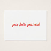 Valentijnse geboorteaankondiging visitekaartje (Achterkant)