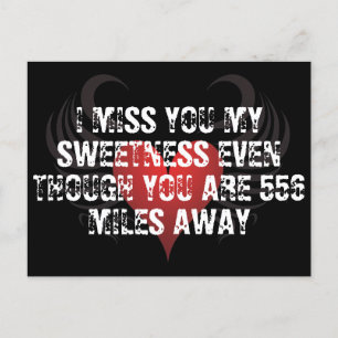 Valentijnse gevangenis op lange afstand feestdagenkaart