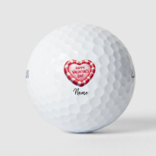 Valentijnse goufer met liefde voor jou golfballen