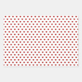 Valentijnse haaien inpakpapier vel (Voorkant 2)